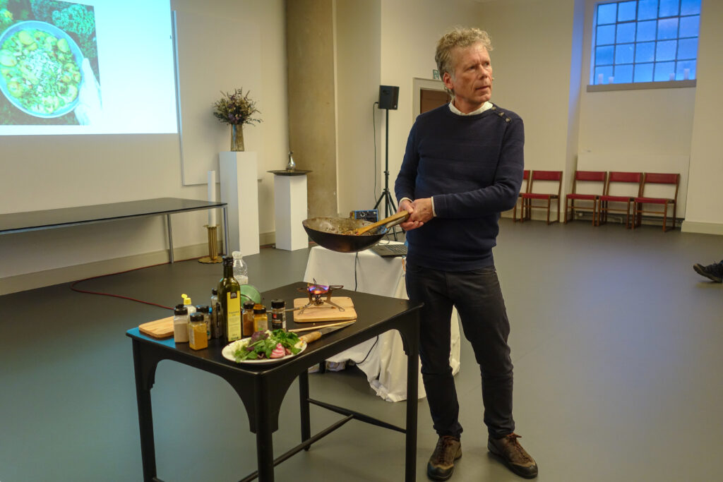 Martin Keller, Grøn Kirke Årskonference November 2024, mad over gasblus